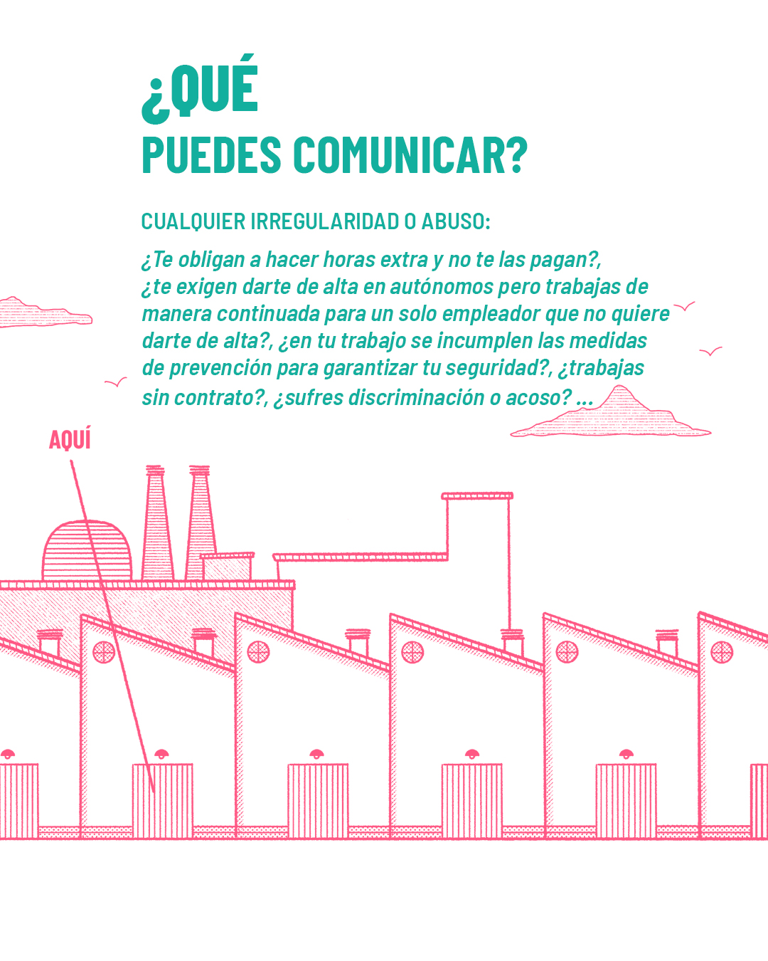 Cartel - ¿Qué puedes comunicar?