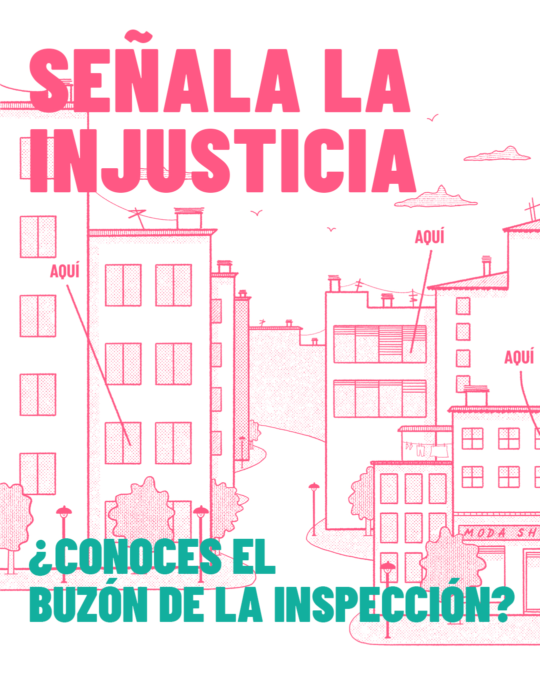 Cartel -  Señala la injusticia - Instagram